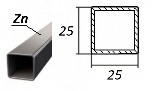 Труба 25х25